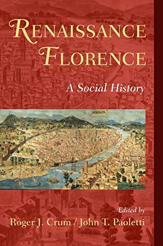 Renaissance Florence: A Social History von Cambridge University Press